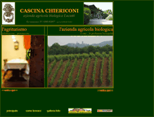 Tablet Screenshot of cascinachiericoni.it